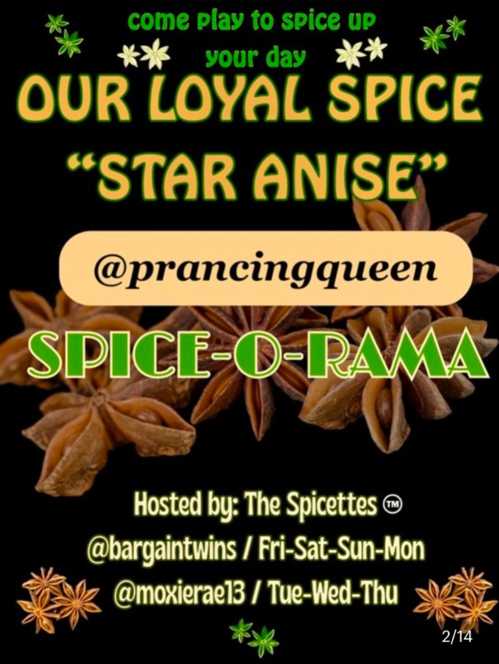 Spice-O-Rama Share Group 🌶️🫚